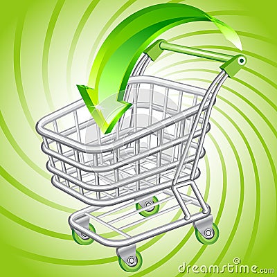 Shopping cart Vector Illustration