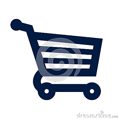 Shopping cart icon Vector Illustration
