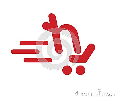 Shopping Cart Icon For H Vector Illustration