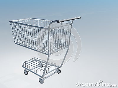 Shopping Cart Stock Photo