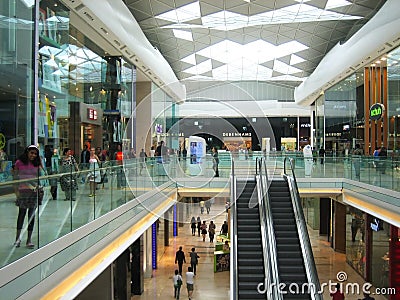 Shopping centre Editorial Stock Photo