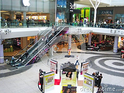 Shopping centre Editorial Stock Photo