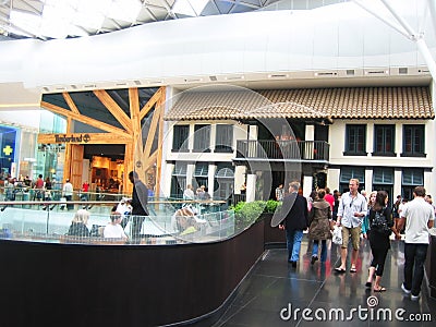 Shopping centre Editorial Stock Photo