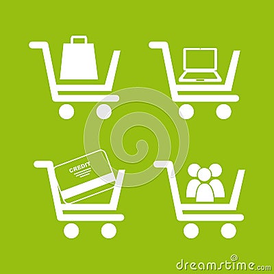 Shopping concept Vector Illustration