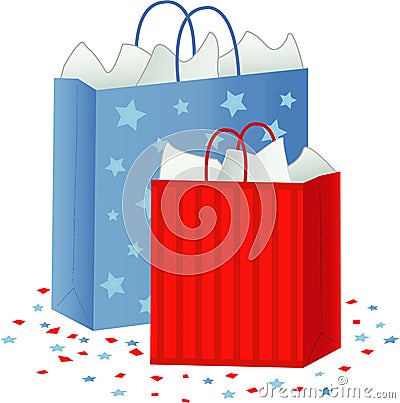 Shopping/Gift Bags Stock Photo