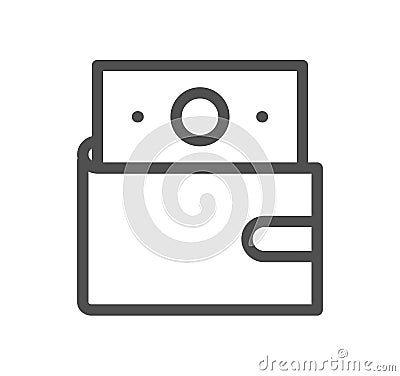 Shopping icon. Vector Illustration