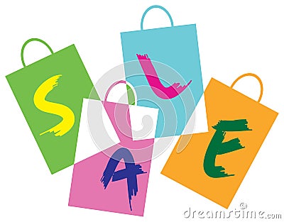 Shopping logo Vector Illustration