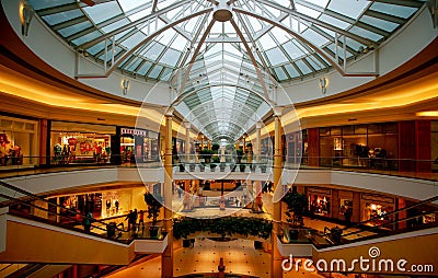 Shopping Mall Editorial Stock Photo