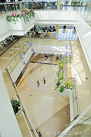 Shopping mall Editorial Stock Photo