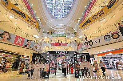 Shopping mall Bukit Bintang Kuala Lumpur Malaysia Editorial Stock Photo