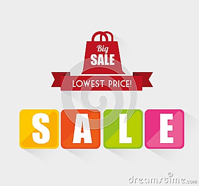 Shopping special offers Vector Illustration