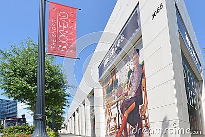 The shops at Buckhead Atlanta Georgia Editorial Stock Photo