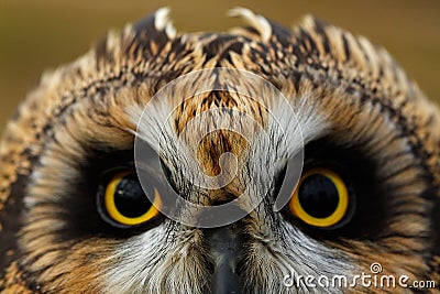 Short-eared Owl Stock Photo