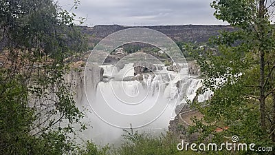 Shoshone Falls, Niagra of the west, Twin Falls, Idaho Stock Photo