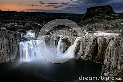 Shoshone Falls Twin Falls, Idaho Stock Photo