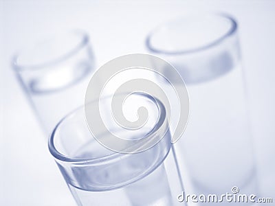 Shot glasses Stock Photo