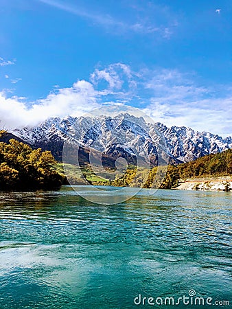 The Remarkables Stock Photo