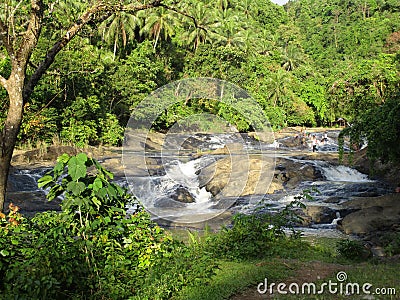 Philippine Waterfalls Stock Photo