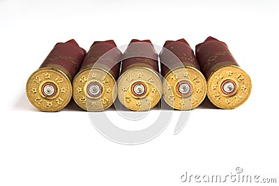 Shotgun Shells Stock Photo