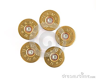 Shotgun Shells Stock Photo