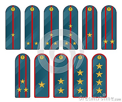 Shoulder straps Vector Illustration