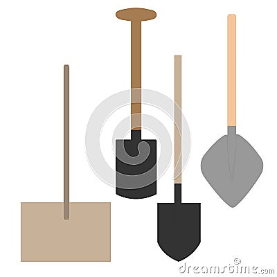 Shovel Stock Photo