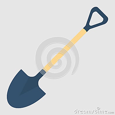 Shovel icon Vector Illustration