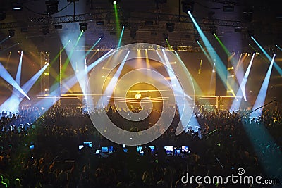 Show of best DJ in world Armin van Buren Editorial Stock Photo