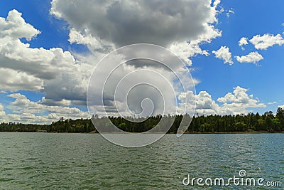 Show Low lake Arizona Stock Photo