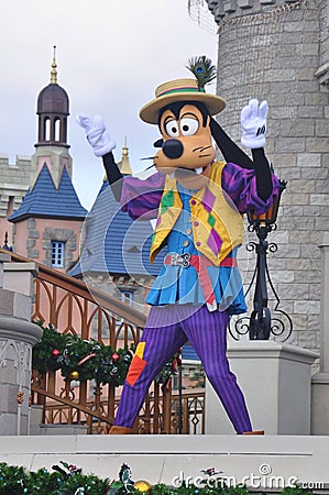 Show at Magic Kingdom park, Walt Disney World Resort Orlando, Florida, USA Editorial Stock Photo