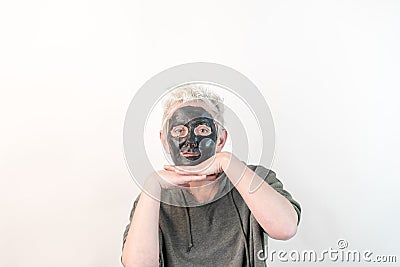 Show pure emotions not a mask Stock Photo