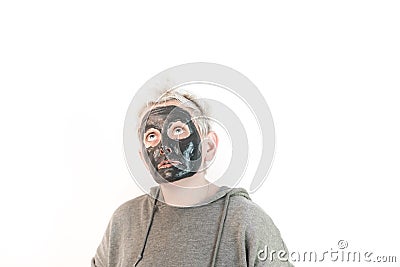 Show pure emotions not a mask Stock Photo