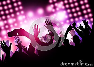 Show Time (Concert) Stock Photo