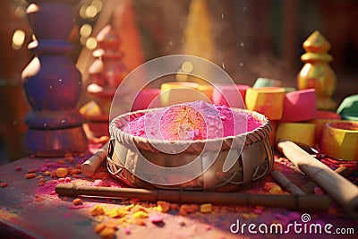 Showcase the cultural richness of Holi by Stock Photo