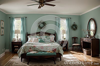 Showcasing Interior Design in Style Whimsical Wonderland Stock Photo