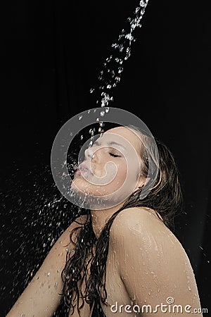 Shower Stock Photo