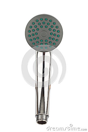 Shower head isolated on white Stock Photo