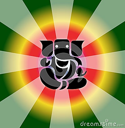 Shree Ganesh Stock Photo