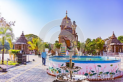 Shree Shree Jagannath Temple Complex near Balasore, Odisha Editorial Stock Photo