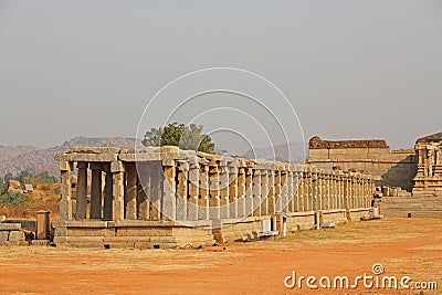 Shree Vijaya Vitthala or Vittala Temple. Hampi, near Hospete, Karnataka, India Stock Photo