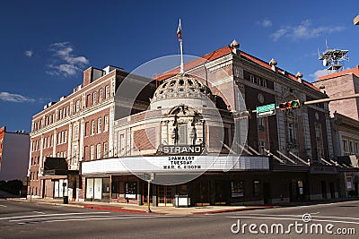 Shreveport, Louisiana: The historic Strand Theater located in downtown Shreveport LA Editorial Stock Photo