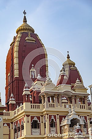 Shri Digambar Jain Lal Mandir Temple in Delhi Stock Photo