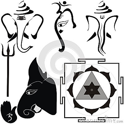 Shri Ganesha Stock Photo