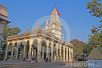 Shri Sudama temple in Porbandar Editorial Stock Photo