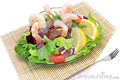 Shrimp Cocktail Stock Photo