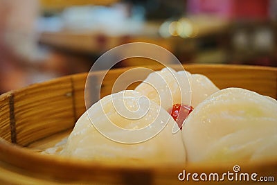 Shrimp Dumplings in Dian Du De Stock Photo