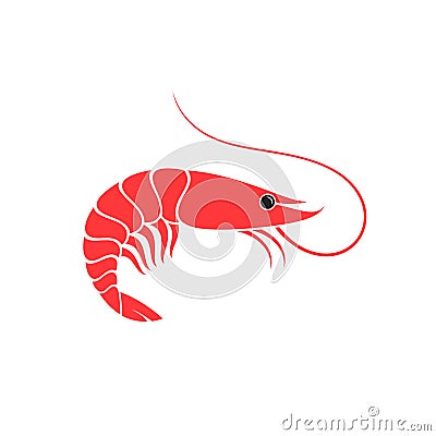 Shrimp Vector Illustration