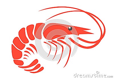 Shrimp Vector Illustration