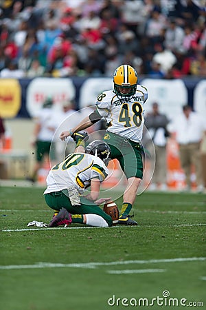 Shrine Bowl of the Carolinas Editorial Stock Photo