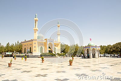 The shrine of Yahya ibn Musa Al Kazim Stock Photo